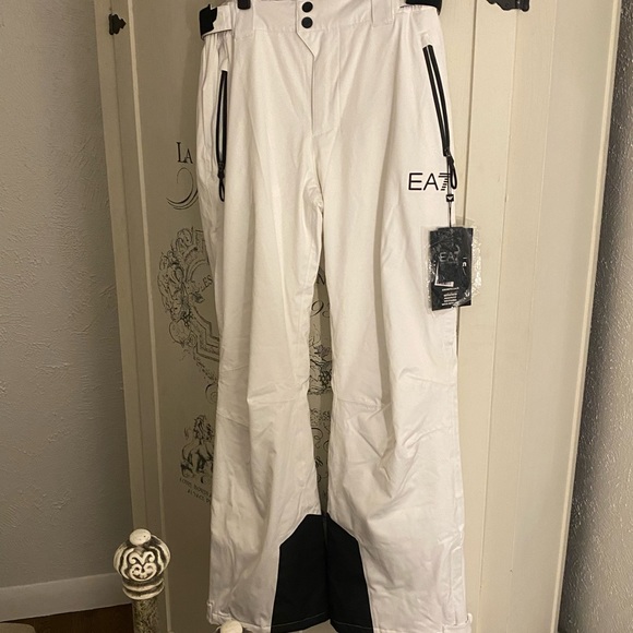 NWT Emporio Armani Men's Thermore Ski Pants- Large ( Read Below) - Picture 12 of 16